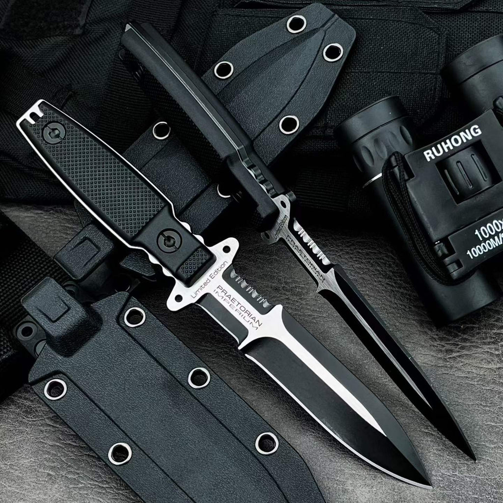 New Multifunctional Tools N690 Fixed Blade Nylon Fiber Handle Camping Knife VTH79