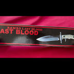 New Rambo Fixed Blade 9Cr18Mov Steel G10 Handle Camping MK9