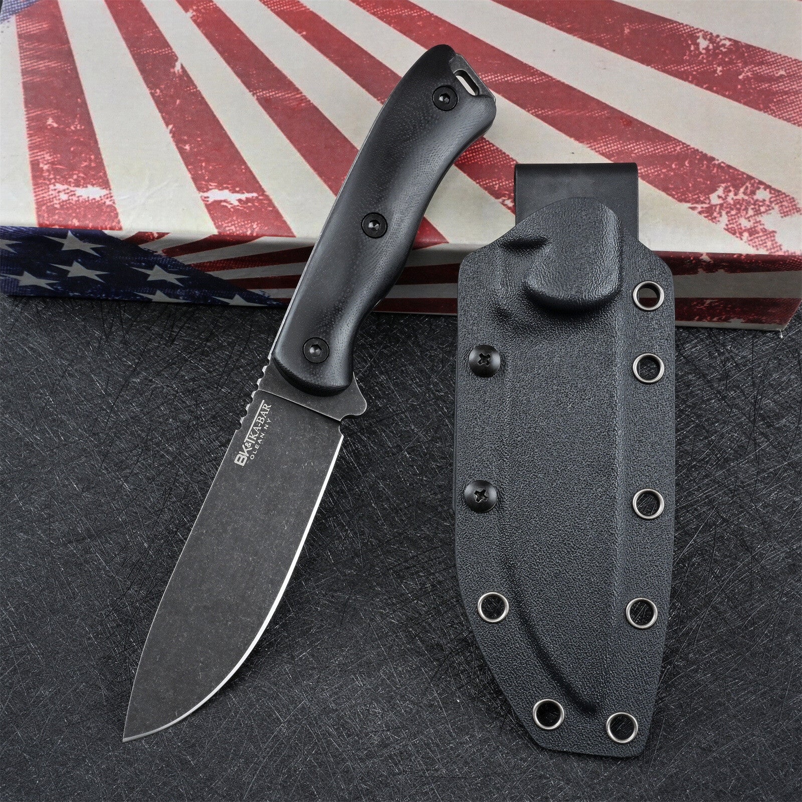 9'' New CNC DC53 Blade Full Tang G10 Handle Camping Knife VTH13