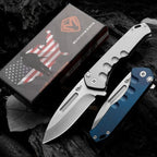 8.5''New Manual Folding Tool D2 Steel Blade All Steel Handle Folding Tool DF33