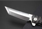 8'' New CNC D2 Blade Fast Opening Full Steel handle Pocket Folding Tool VTF51