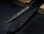 New Collection N690 Steel Fixed Blade FORPRENE Handle Camping OutdoorTool VTH98