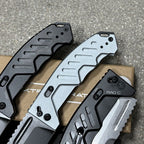 9'' New N690 Blade Aluminum Handle Climbing Camping Pocket Folding Tool VTF194