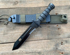 12'' New 440C Blade Nylon Fiber Glass Handle Camping ToolVTH66