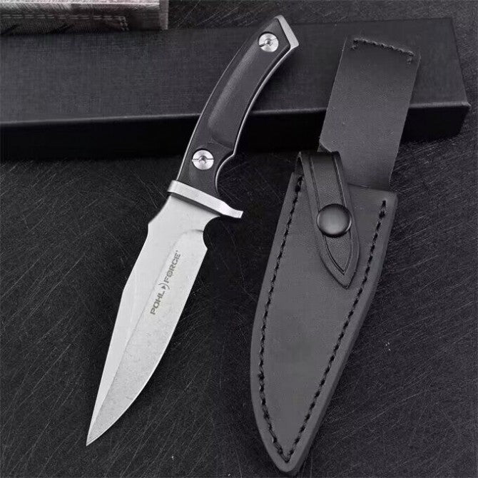 8'' New CNC D2 Blade Full Tang G10 Handle Sharp Knife VTH70