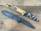 New Manual Folding Tool 5MM Blade Aluminum Handle Lockback Pocket Tool VTF85
