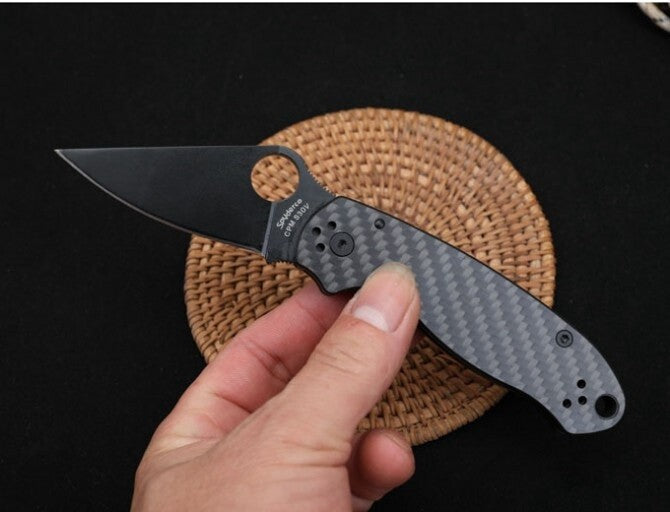 New S30V Blade Pocket Lock Back Camping Folding Pocket Knife TFF11N