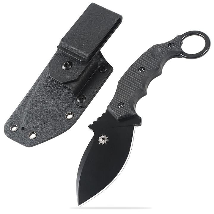 8'' New 440 Steel Fixed Blade G10 Handle Collection Claw Knife C03