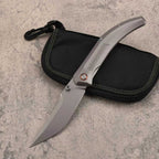 9.5'' New Manual Folding Tool 14C28N Blade Full T4C Titanium Handle  Folding Tool VTF57