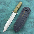 New A8 Steel Fixed Blade FORPRENE Handle Collection Knife VTH41