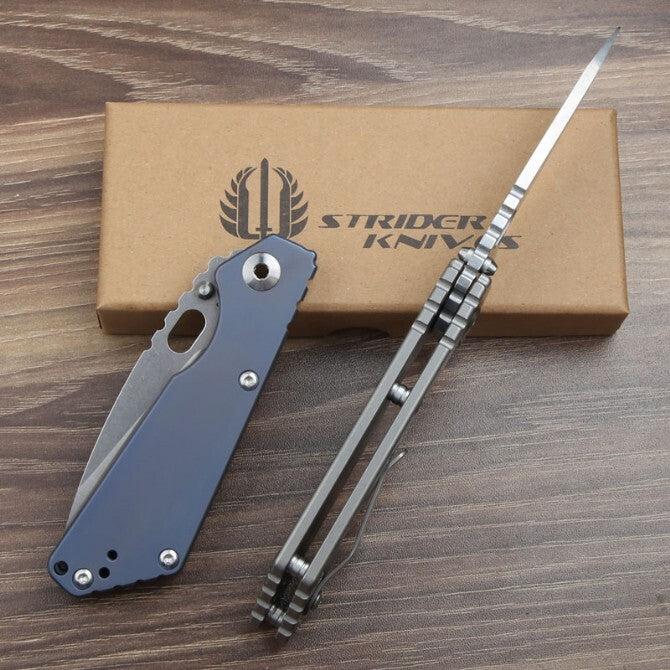 8'' New CNC CPM154 Blade Full T4C Titanium Handle Pocket Camping Folding Knife VTF54