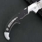 16" New Large S35VN Blade Survival Bowie G10 Handle BackLock Folding Tool VTF53
