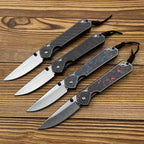 New CNC D2 Blade Sebenza Style Steel Pocket Camping Folding Tool DF15