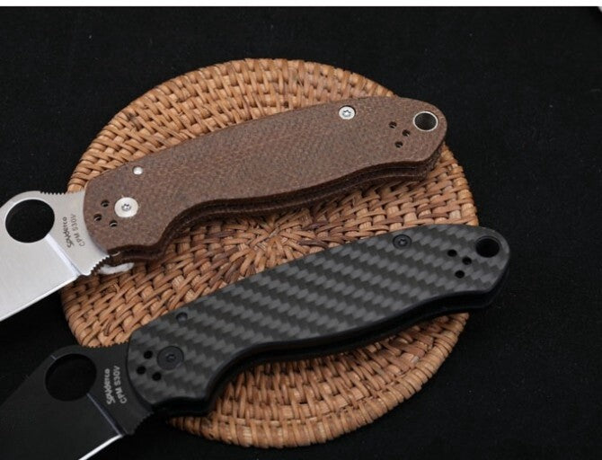 New S30V Blade Pocket Lock Back Camping Folding Pocket Knife TFF11N