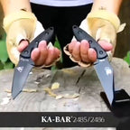 7'' New High Carbon Steel Fixed Blade Fiberglass Collection Handle Tool 2485