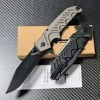 10'' New CNC N690 Blade Aluminum Handle Pocket Folding Tool VTF106
