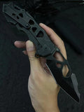 8'' New FoldingKnife D2 Blade Steels Handle Collection Knife DF60