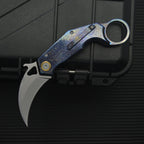 6.5'' New Manual Folding Tool 14C28N Sandvik Blade TC4 Handle Claw Tool C09
