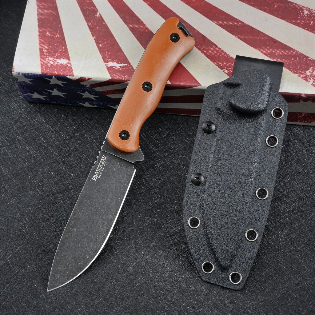 9'' New CNC DC53 Blade Full Tang G10 Handle Camping Knife VTH13