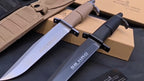 New Collection N690 Steel Fixed Blade FORPRENE Handle Camping OutdoorTool VTH98